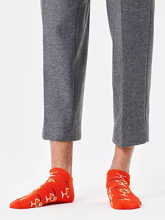HAPPY SOCKS | Damen Sneaker Socken ORANGE SPRITZ 36-40 dark orange | 